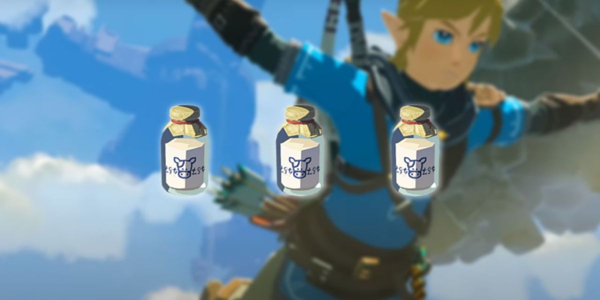 Fresh Milk in Zelda Tears of the Kingdom.