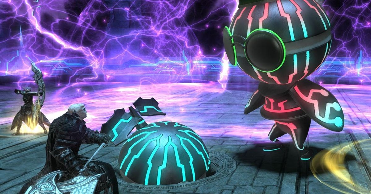 A screenshot from Final Fantasy 14 showing Eureka Orthos
