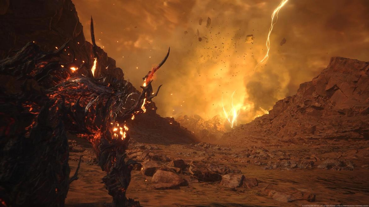Ifrit in Final Fantasy 16 