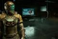 Isaac walking along around the Ishimura in the Dead Space remake.