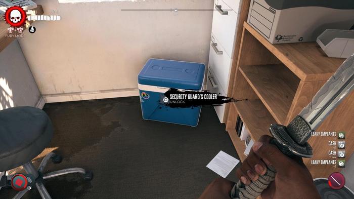 The Security Guard's Cooler in Dead Island 2