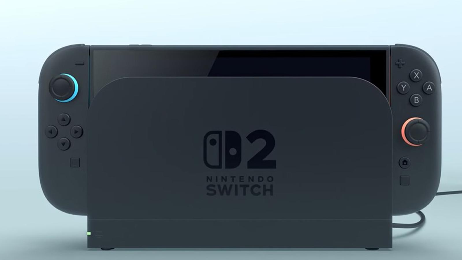 Comparison photo for Nintendo Switch and Switch 2