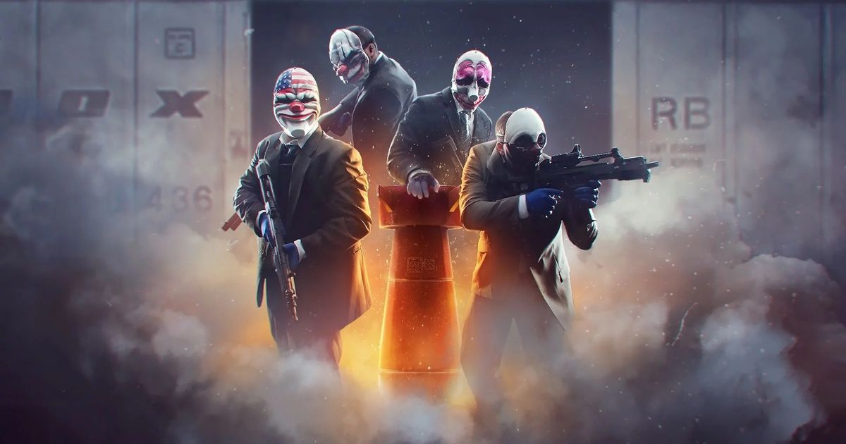 The gang of heisters in Payday 3.