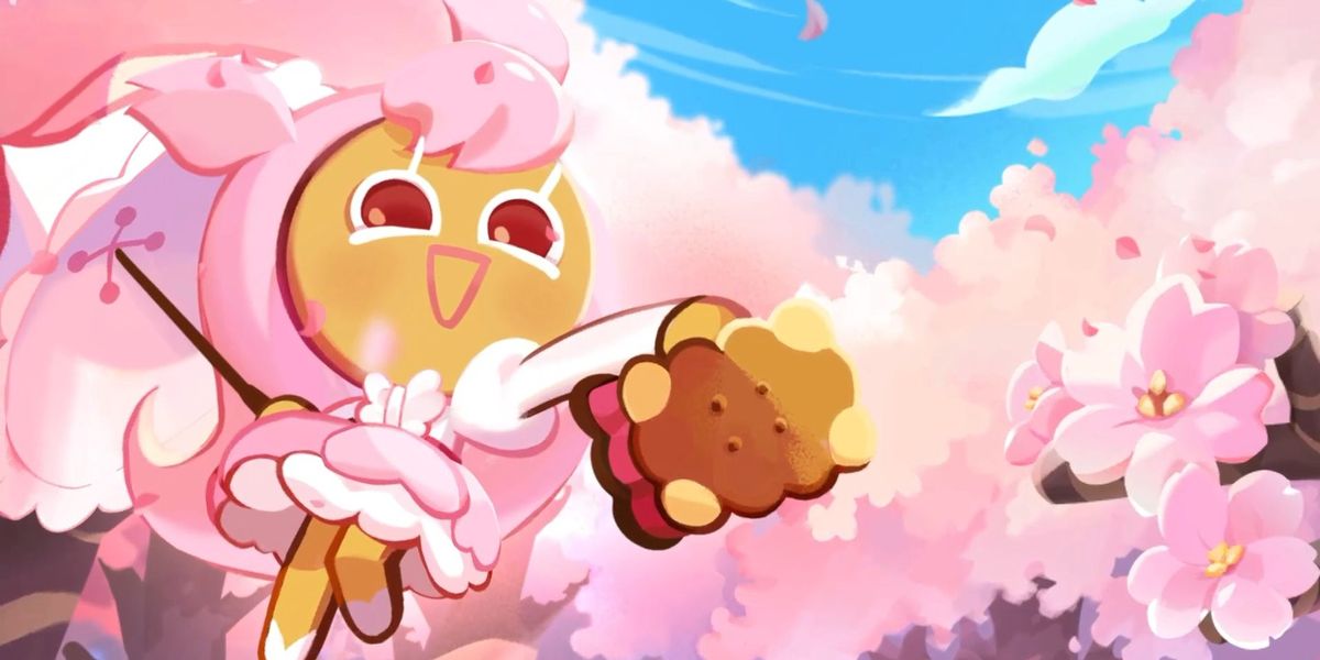 Image of Cherry Blossom and Cherry Cookie in Cookie Run: Kingdom
