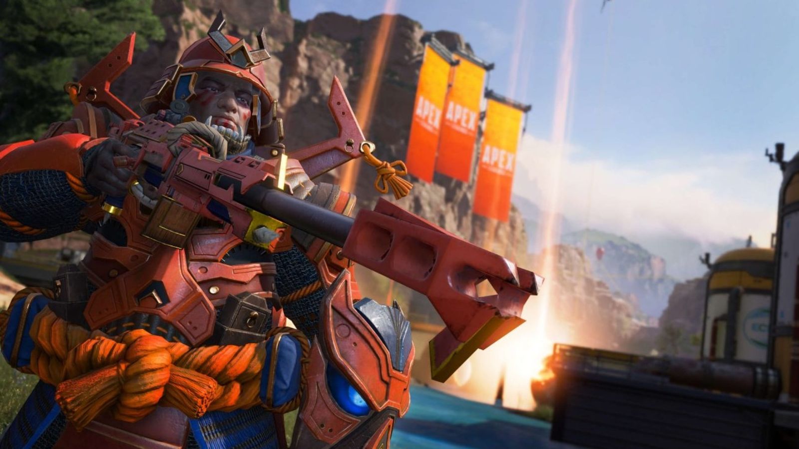 Apex Legends Gibraltar in Lost Dynasty Skin from the Chaos Theory Event