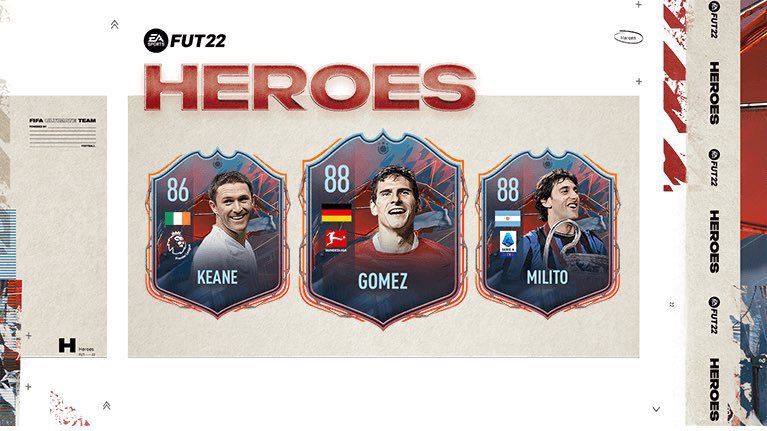 FIFA 22 Ultimate Team: Todos os Heroes anunciados