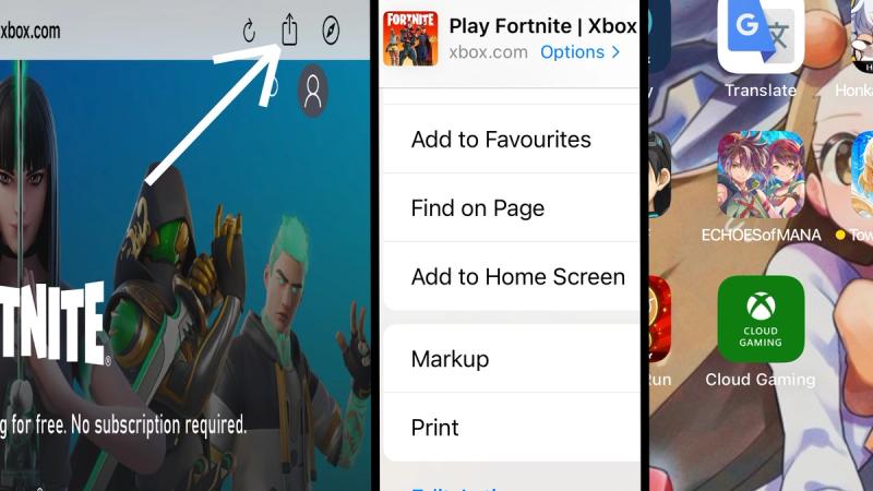 Fortnite on iPhone - How Xbox Cloud Gaming Fortnite Works