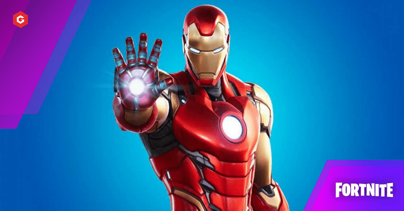 iron man fortnite suit up