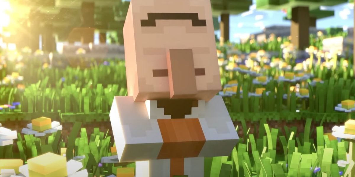 The villager in Minecraft Legends.