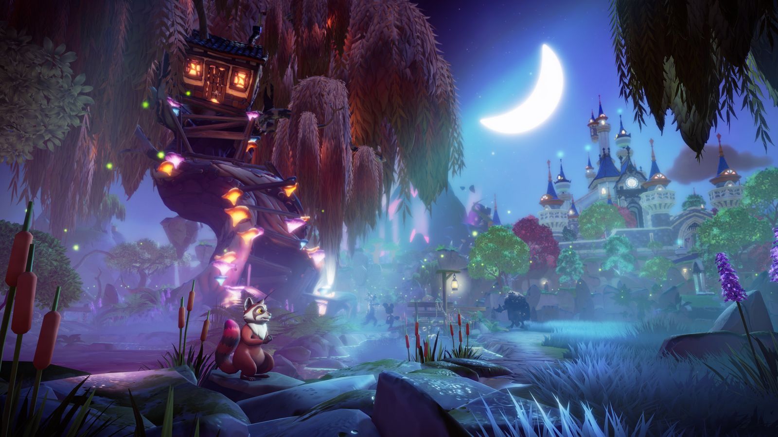 Image of a treehouse in Disney Dreamlight Valley.