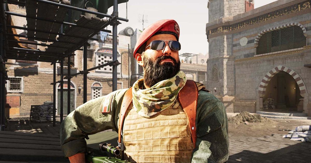 Modern Warfare 3 Khaled Al Asad with Showdown multiplayer map in background
